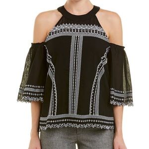 Brand New Black and White Karen Millen Top, Size 6